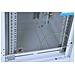 19" Delta S rack 45U / 600x600, glass grey, Libera installazione, Grigio, 600 x 600 x 2105 mm - Foto miniatura 2